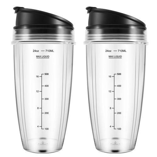 24OZ Repla cement Cups Compatible for Ninja Nutri BN401, BN70