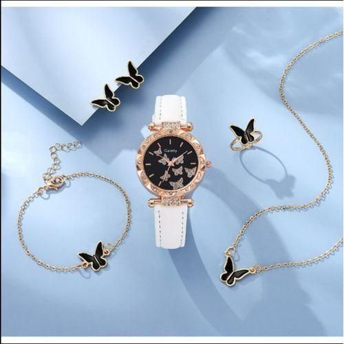 Women's Watch + Jewelry Set