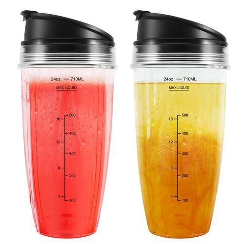 24OZ Repla cement Cups Compatible for Ninja Nutri BN401, BN70