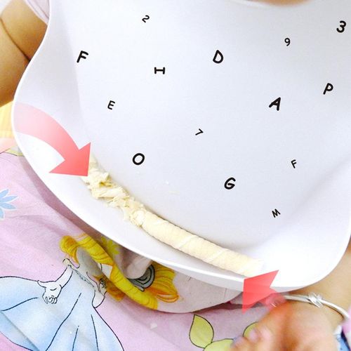 Silicone Bib Baby Eating Bib Children Waterproof Bib Newborn Feeding Bib Disposable