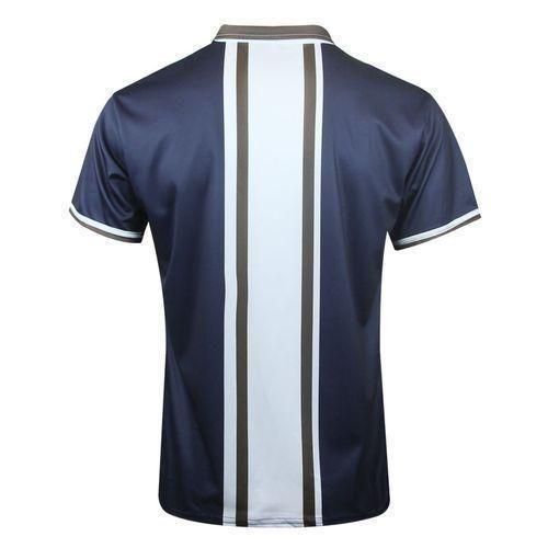 Berrykey Men's Color Stitching Polos Shirts Round Neck Short Sleeve T-shirt Business