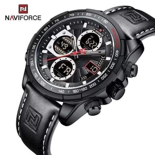 Naviforce Designer Men's Watch - Black