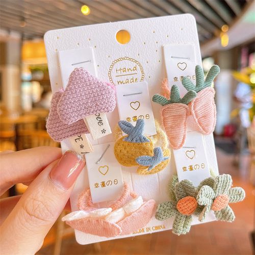 10Pcs Baby Girl Hair Bands Cute Bow Flower Kids Scrunchies