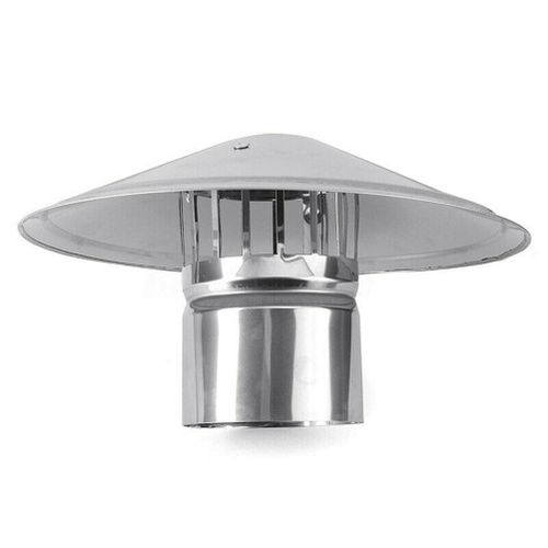 8 Inch Stove Pipe Chimney Cap Fireplaces Rain Hat Smokeware Zinc Alloy Mushroom-shaped New,8inchs NO5235