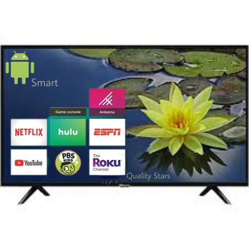 Hisense 43" Smart TV, Inbuilt Wi-Fi Internet, Decoder, YouTube, Netflix - Black