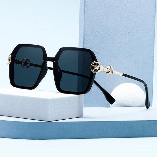 Square-Rimmed Glasses Men's and Women's Fashion Sunglasses 2024 New Fashion Sunglasses Outdoor Sports Personalized