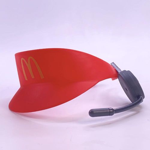 McDonald's Peripherals Props Set Decorative Mini Sun Hat and Microphone Happy Meal Toys for Cat Kitten Dog Dress-up NO5245