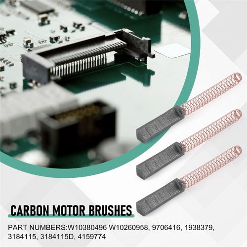10Pcs Carbon Motor Brushes Repgoodment Parts Motor Brush for