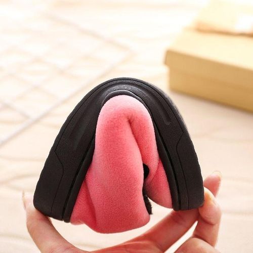 Plush Velvet Cartoon Panda Baby Girls Bedroom Casual Shoes
