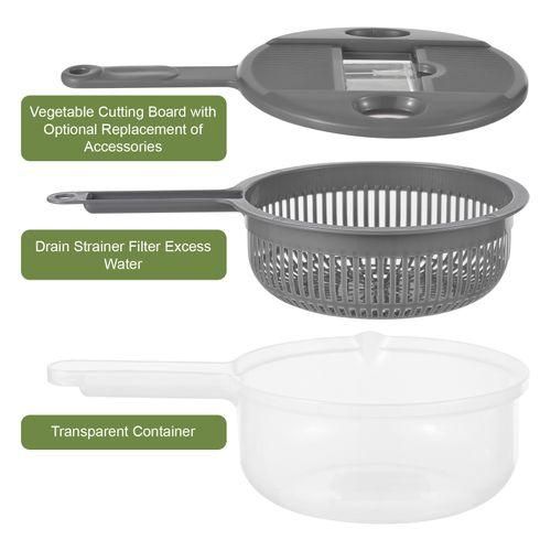 Vegetable Chopper With Container Multifunctional 11in1