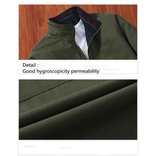 Berrykey Mens Lightweight Coats Blazer Jackets Double Sided Wear Outerwear Green