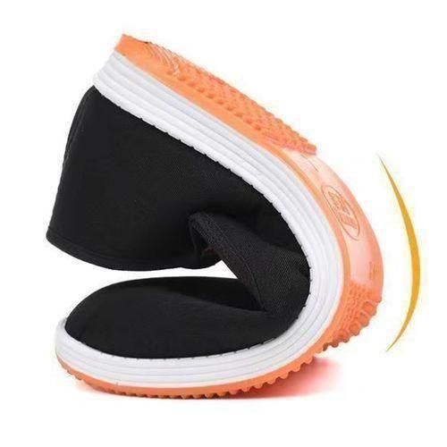 Mens Slipon Shoes Loafers Canvas Casual Sneaker Black