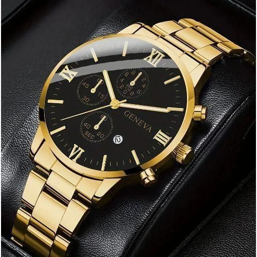 Mens Watches Quartz Wristwatch Men Business Casual Watch