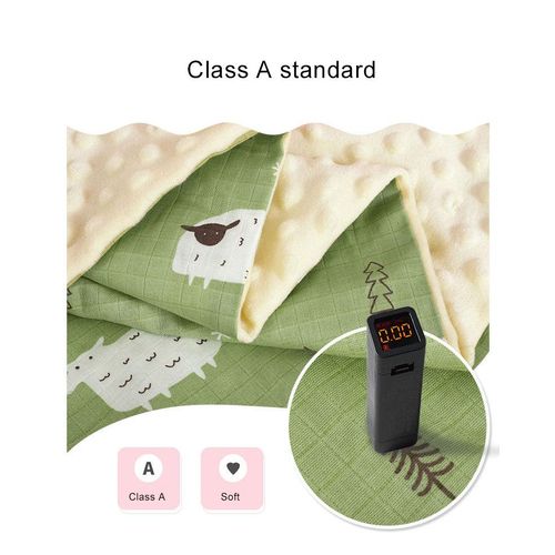 Ruddiscrad Dotted Baby Blanket,Jianbihua Pattern Kids Nap Blanket Warm Breathable Nursery Throw Blanket Muti-purpose Soft