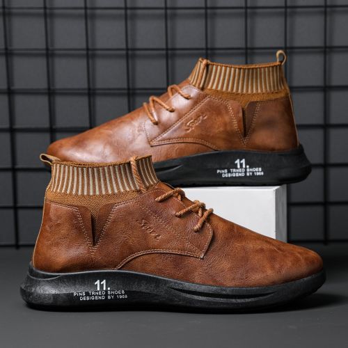 Mens Sneakers Waterproof Casual Light Mens Shoes