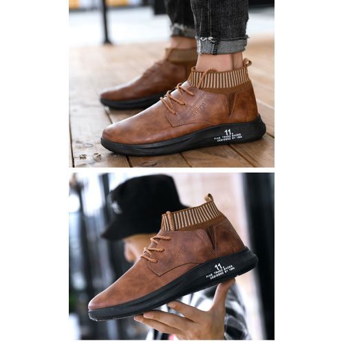 Mens Sneakers Waterproof Casual Light Mens Shoes