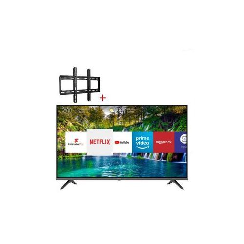 Chiq 32 inch Frameless Digital Free-To-Air LED TV + Free Wall Mount Bracket - Black