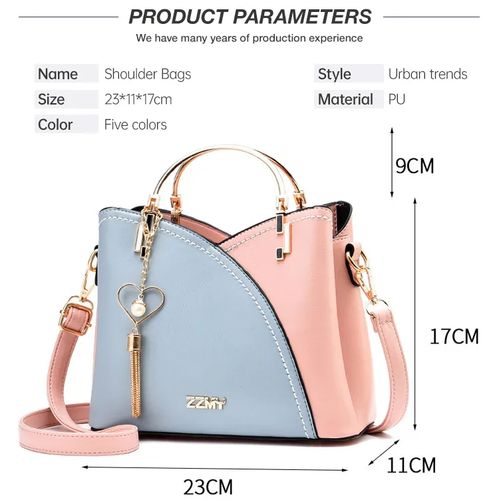 New Ladies Fashion Versatile Messenger Bag Large Capacity Shoulder Bag Handbag