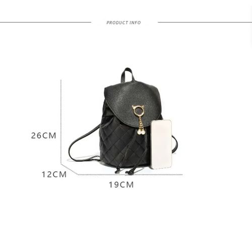 Women Mini Backpack Small Drawstring Backpacks Casual Student Bookbags