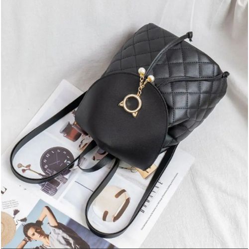 Women Mini Backpack Small Drawstring Backpacks Casual Student Bookbags