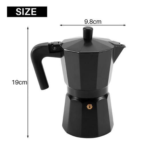 300Ml Italian Octagonal Moka Pot Aluminum Coffee Pot Coffee