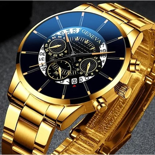 Men Business Watches Clock Male Stainless Steel Quartz Wrist Watch
