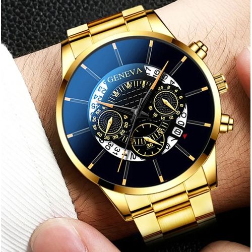 Men Business Watches Clock Male Stainless Steel Quartz Wrist Watch