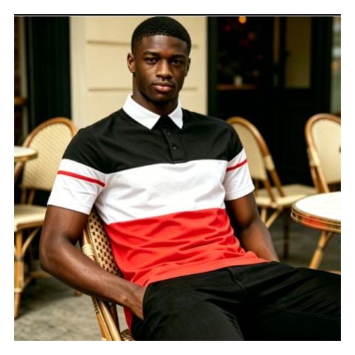 Berrykey Mens Office Polos Shirts Casual Joggers Short Sleeve Tshirt Red