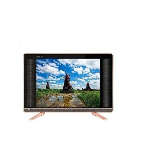 Free To Air Flat Screen Tv 17 Inches Orange Sides - Black