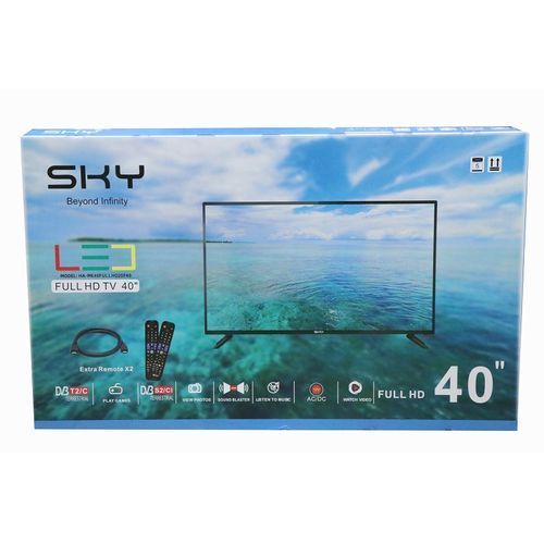 Sky 40'' Inch Digital Free-To-Air Full HD TV - Black