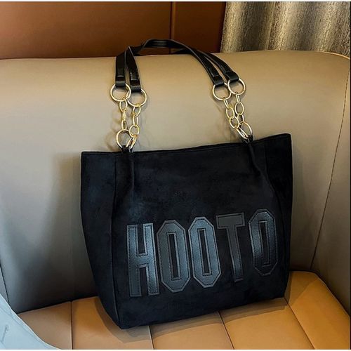 Large Capacity Canvas Bag Alphabet Tote Handbag Women's Bag Shoulder Bag