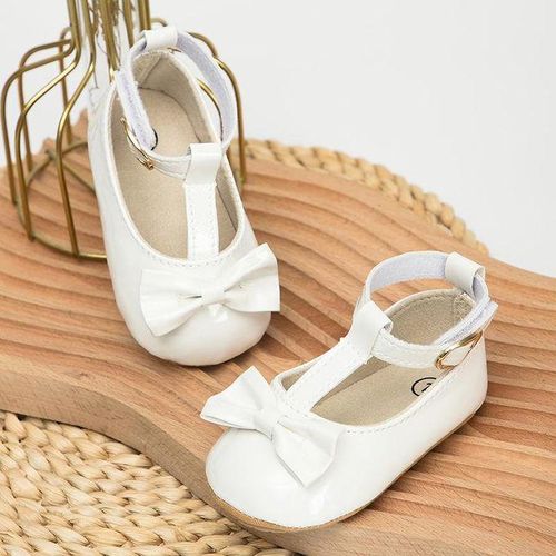 Fashion Party Baby Princess Flat Shoes Newborn Soft Rubber Sole Walking Shoes