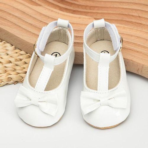 Fashion Party Baby Princess Flat Shoes Newborn Soft Rubber Sole Walking Shoes