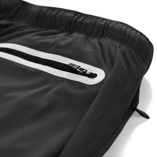 Berrykey Men's Fitness Varsity Running Shorts Men Sports Pants Black