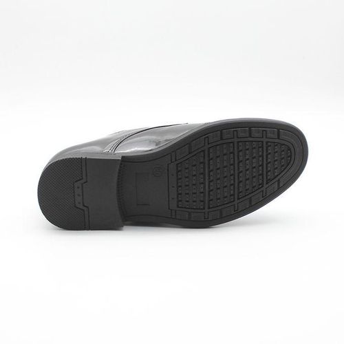 Boys Slip On Monk Strap School Uniform Formal Black Shoes