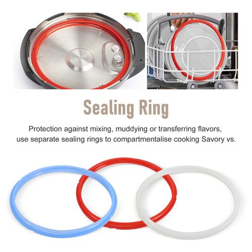 3 Pack Sealing Rings for Foodi 8 Quart Silicone Gasket Acces