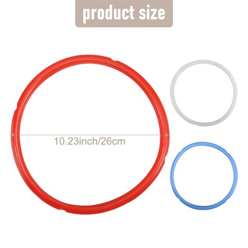 3 Pack Sealing Rings for Foodi 8 Quart Silicone Gasket Acces