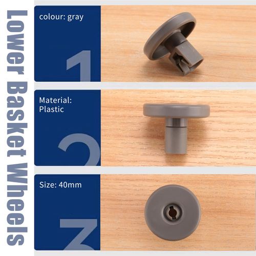 Basket Rollers for Dishwasher,Dishwasher Wheels Lower Basket