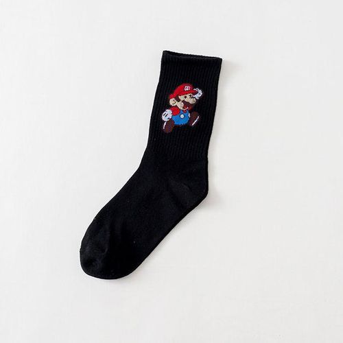Cute Pokemon Anime Socks Psyduck Bulbasaur Pikachu Mario