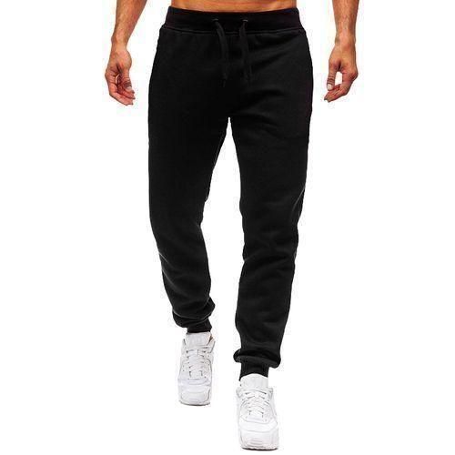 Berrykey Mens Trousers Casual Trendy Sport Pants Combat Jogger Chinos Black