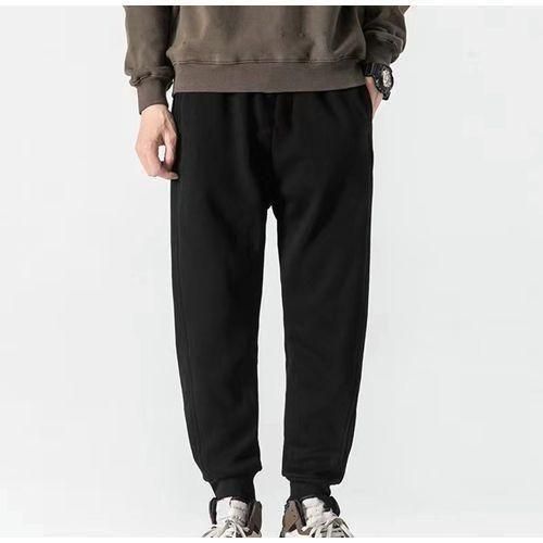 Berrykey Mens Trousers Casual Trendy Sport Pants Combat Jogger Chinos Black