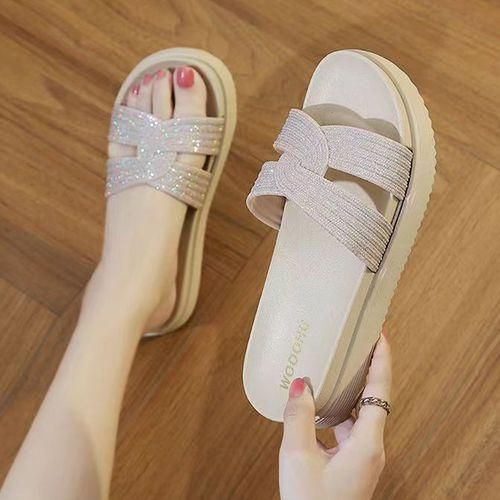 Women's Casual Slippers Thick Sole Outdoor Sandals
