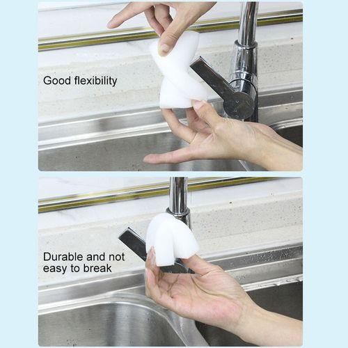 10 PCS Magic Sponge Eraser  Multifunctional Sponge For Cleaning  WashingWhite