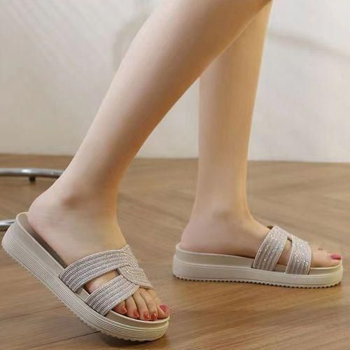 Women's Casual Slippers Thick Sole Outdoor Sandals