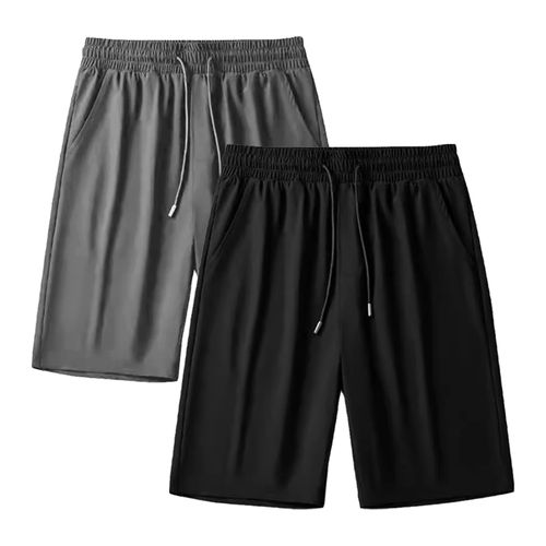 2-pack Men's Running Shorts, Men's Casual Sports Shorts