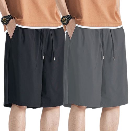 2-pack Men's Running Shorts, Men's Casual Sports Shorts
