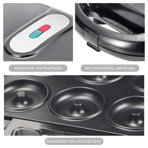 Sokany SK908 Waffle Sandwich Maker 6 In 1 Grill Compact