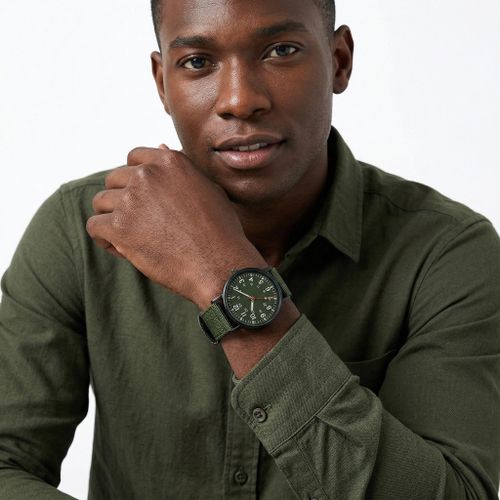 Design Watches Luminous Hand Wind Alloy Men's Winner Compact Wrist Watch