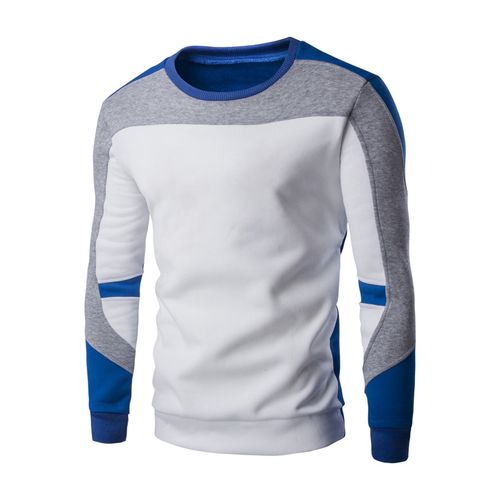 Berrykey Mens Long Sleeve Shirts Casual Trendy Sweatshirts Sport Blue