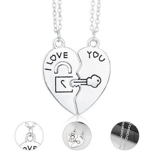 Couple Heart Necklace